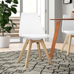 Mira 43cm H Polyester Blend Upholstered Dining Chair