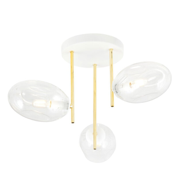 Maleya 3-Light Unique/Statement Chandelier