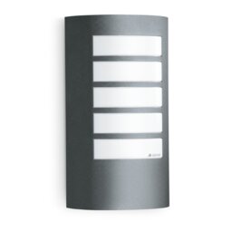 Outdoor Wall Light L 12 Anthracite No Sensor E27 Aluminium