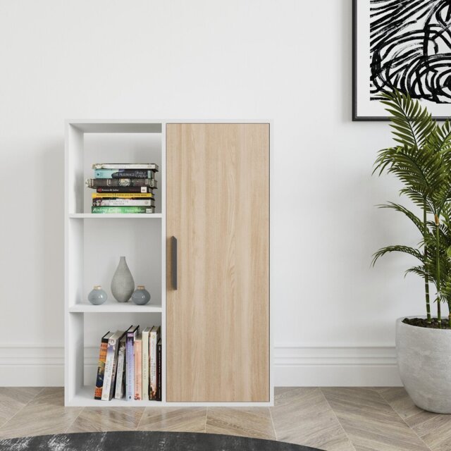 124.5cm H x 88.9cm W Najji Standard Bookcase