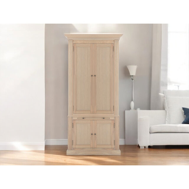 Elchin 609.6cm H x 254cm W Library Bookcase