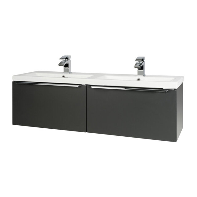 Clifton 1200mm Wall Mounted Single Bathroom Vanity with Vitreous China Basin
