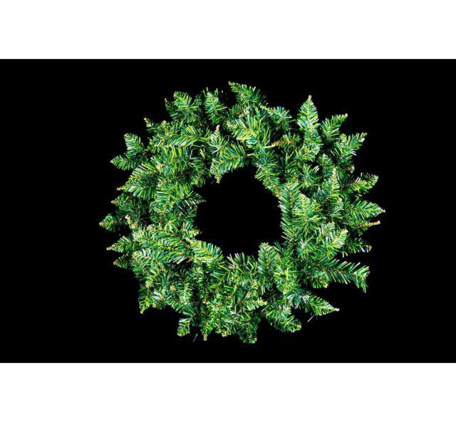 Faux PVC 52cm Christmas Wreath