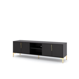 TV Stand AMELIE 4D with gold legs