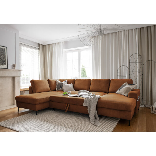 Lofty Lilly 8 seater Corner Sofa Bed