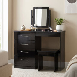 Cascio Dressing Table Set with Mirror