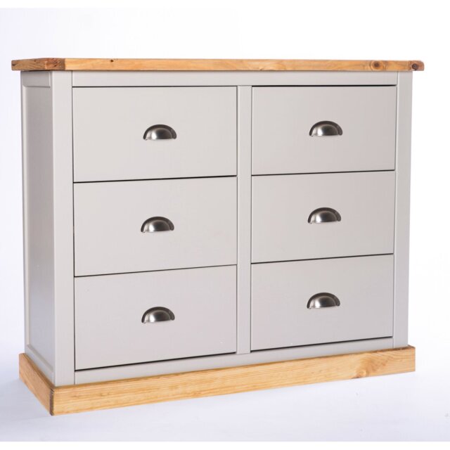 Kadin 6 Drawer 110Cm W Chest Of Drawers