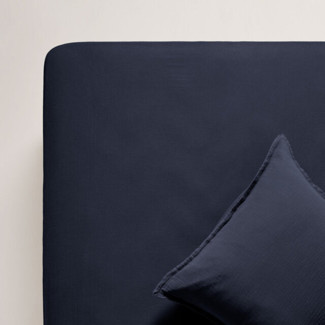 100% Cotton Plain Weave / Muslin Fitted Sheet