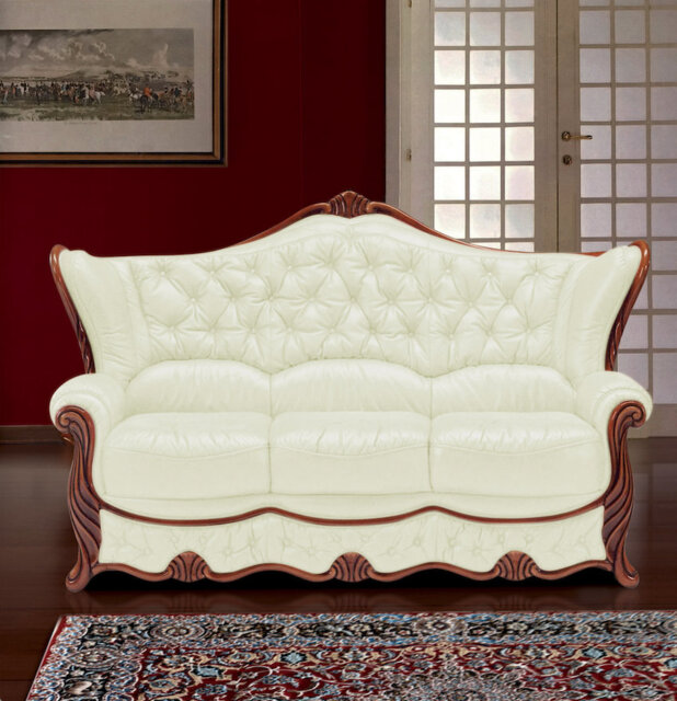 Dodgen Faux Leather Sofa