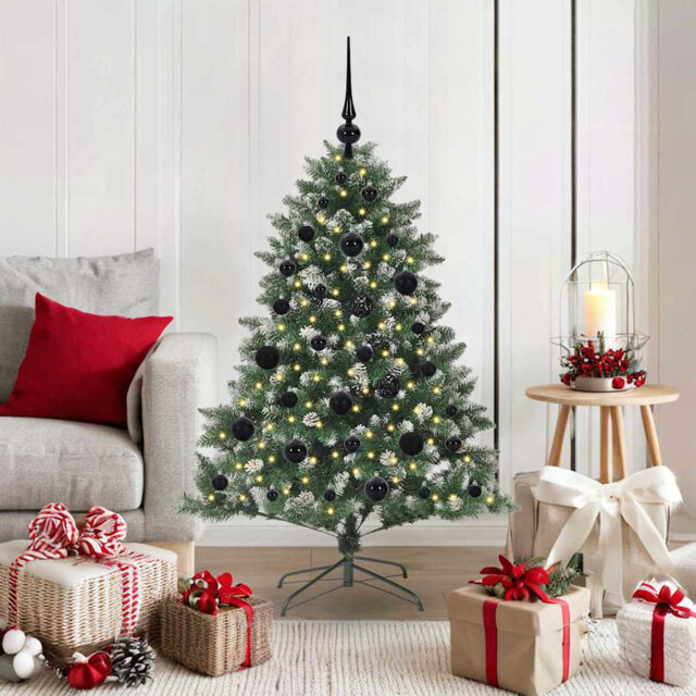 Artificial Christmas Tree with 150 LEDs 85 x 85 x 120 cm