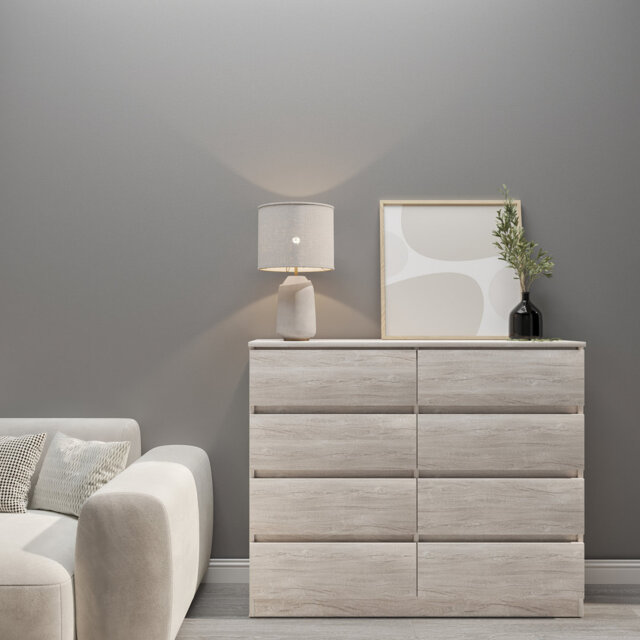 Braunstein 8 Drawer Chest Of Drawers