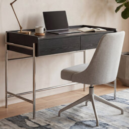 Metal Base Writing Desk