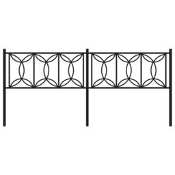 Vidaxl Metal Replace Headboard White 200 Cm