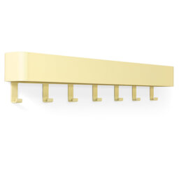 Metal Wall 7 - Hook Wall Mounted Coat Rack