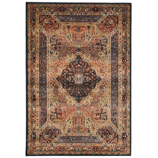 Gold/Blue/Red Rug