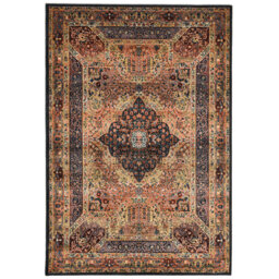 Gold/Blue/Red Rug
