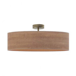 Bislim Fabric Semi Flush Mount