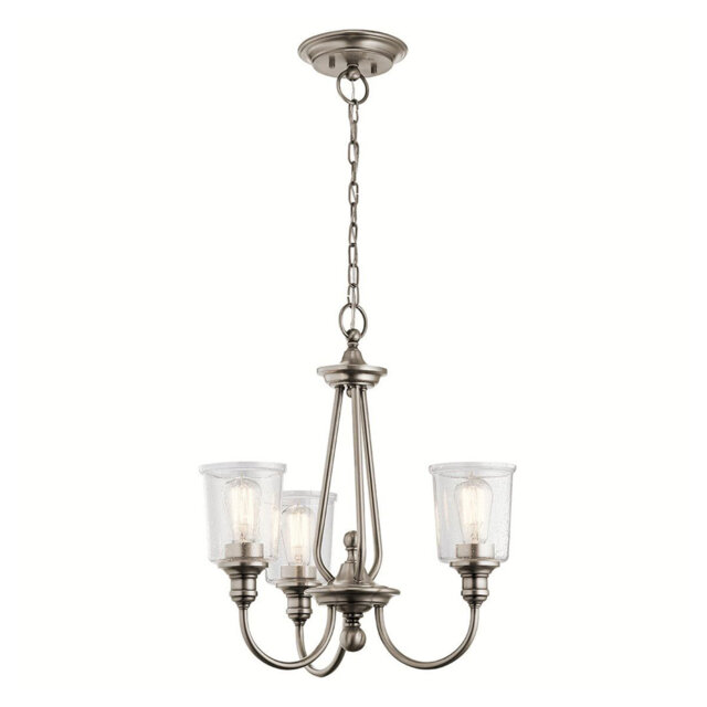 Eide 3-Light Shaded Chandelier