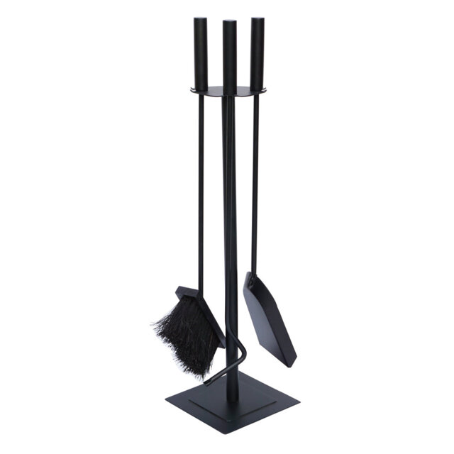 Malham Steel Fireplace Tool Set