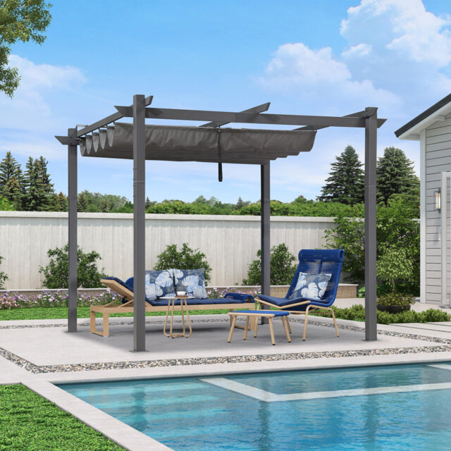 3m x 3m Aluminium Pergola