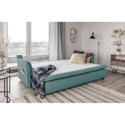 Charming Charlie 3 Seater Linen Sofa Bed with Storage