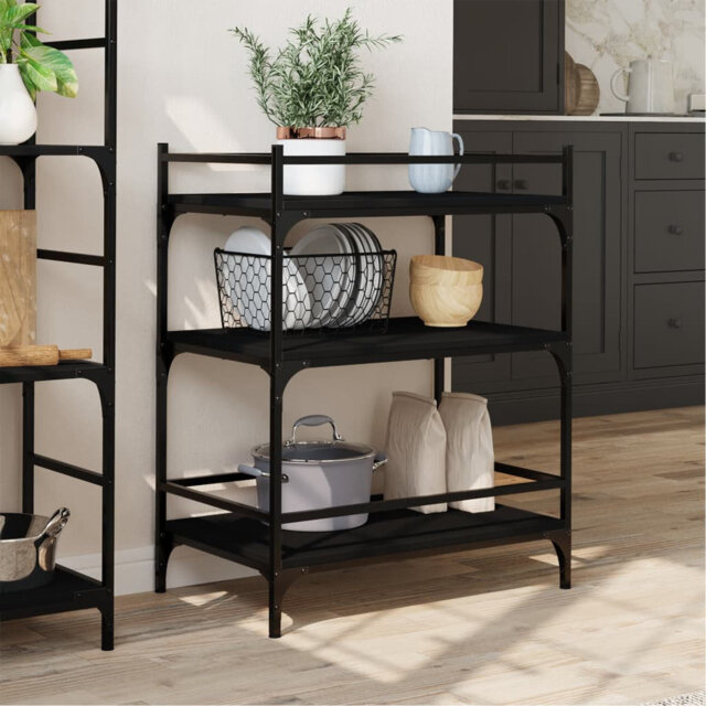 Newfolden Metal Bar Cart