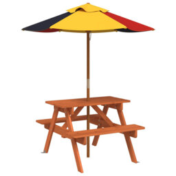 2-piece Children's Picnic Table and Bench Set