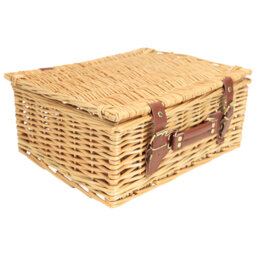 Wicker Hamper Basket with Lid