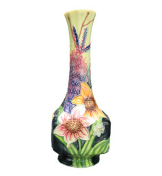 Old Tupton Ware Summer Bouquet 8 Inch Deltina Ceramic Table Vase