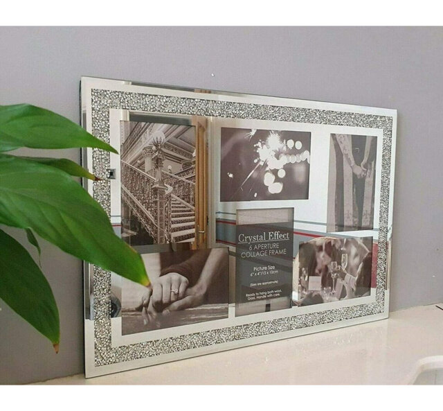 Nessie Silver Glass Picture Frame