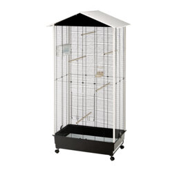 161.5cm Pointed Top Floor Bird Cage with Wheels