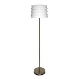 Elara 158cm Chrome Traditional Floor Lamp