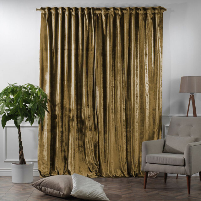 Room Darkening Single Curtain Panel