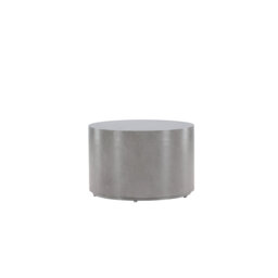 Foxcote Round Metal Outdoor Side Table , 60cm cm W 60cm cm D