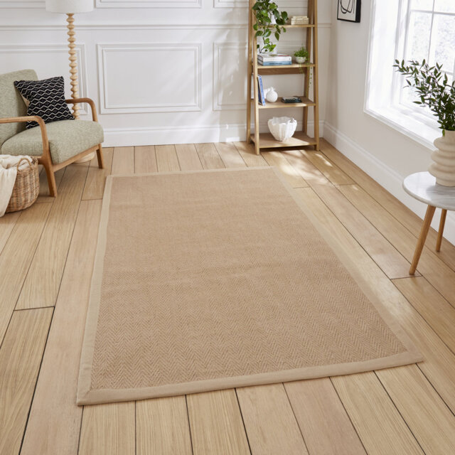 Portland Natural Jute Anti Slip Rug