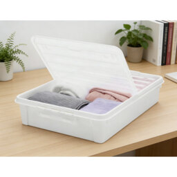 Beachcrest Home Plastic, Polypropylene Underbed Storage