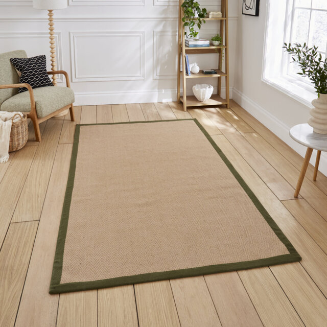 Portland Natural Jute Anti Slip Rug