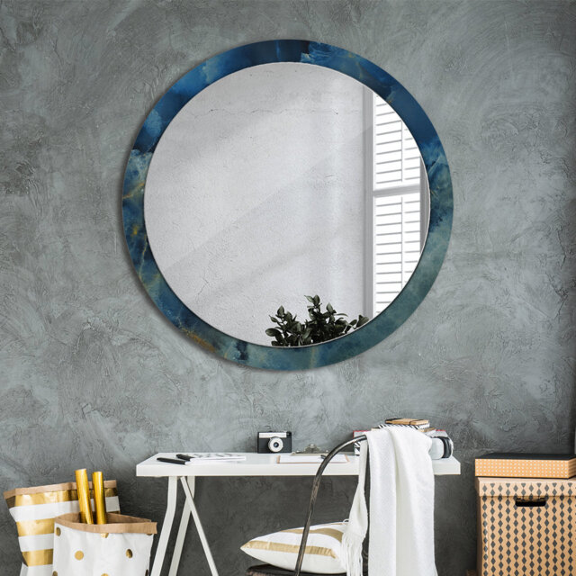 Huldar Glass Flat Wall Mirror