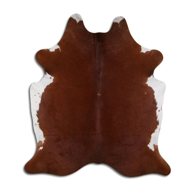 Myrtletown Animal Print Cowhide Flatweave 2.31cm X 1.86cm Area Rug