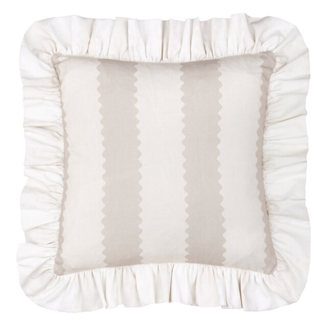 Striped Square Cushion Cover