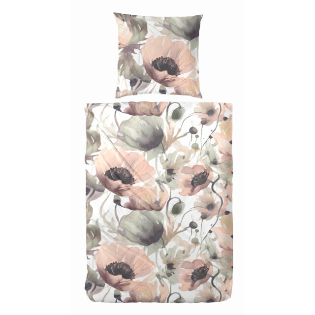 Alaina Cotton Floral Duvet Cover Set with Pillow Shams Included