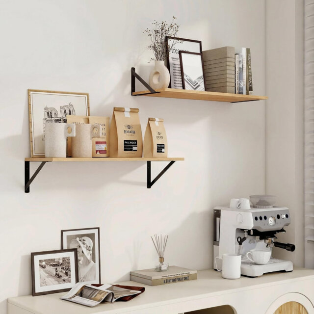 12.7cm H x 60.93cm W Bookcase