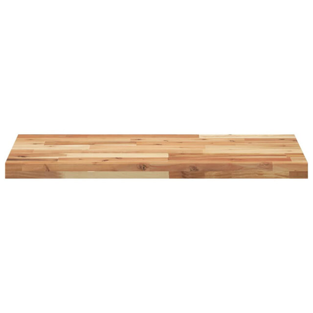 Ebern Designs Bathroom Vanity Top Oil Finished 140X40x4 Cm Solid Wood Acacia