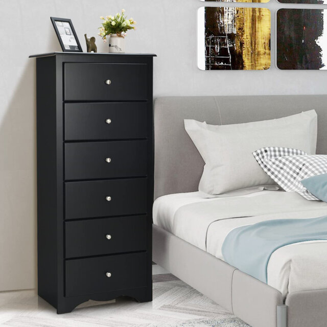 Fitz 59cm W 6 - Drawer Chest of Drawers