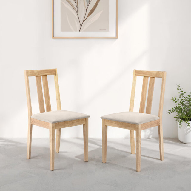 Side chair Set Brookvale of Solid Wood