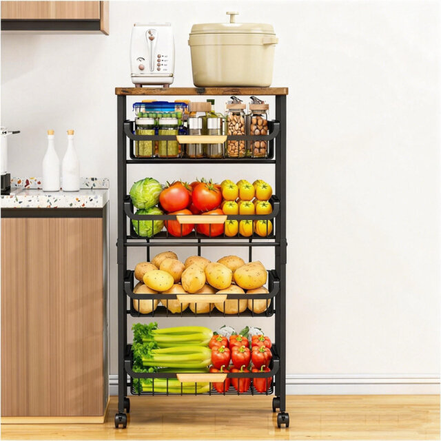 Metal Bar Cart