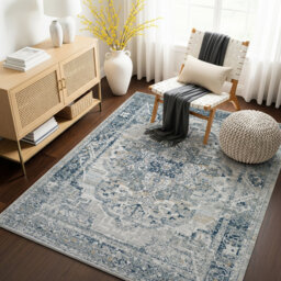 Carty Moroccan Machine Woven Area Rug