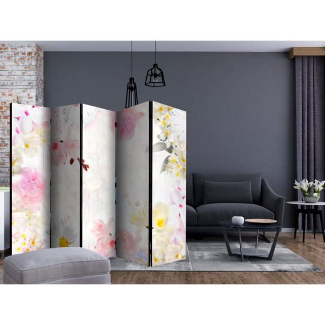 Dirit 225cm W x 172cm H 5 - Panel Folding Room Divider