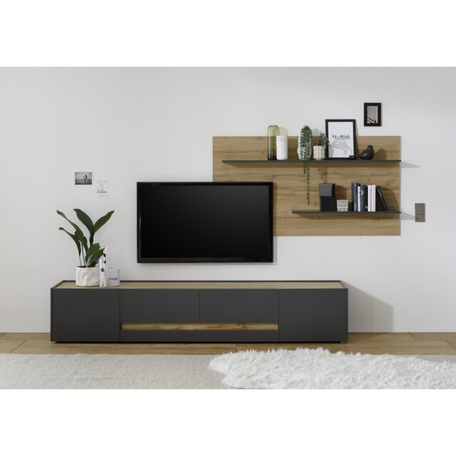 "Alexix Unfinished Entertainment Centre for TVs up to 65"""