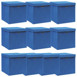 Storage Boxes with Lids Fabric
